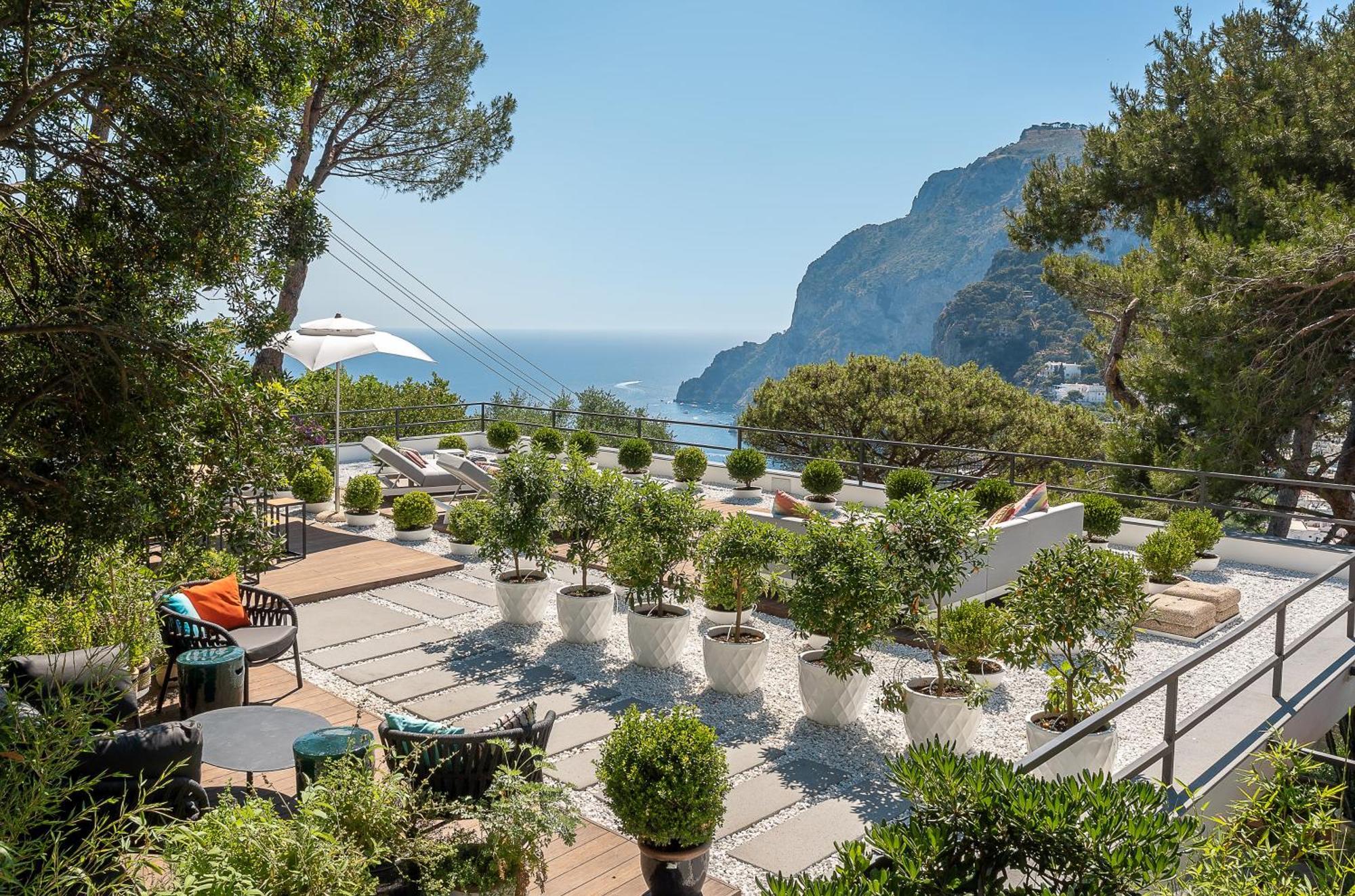 Villa Arabella Capri Exteriör bild