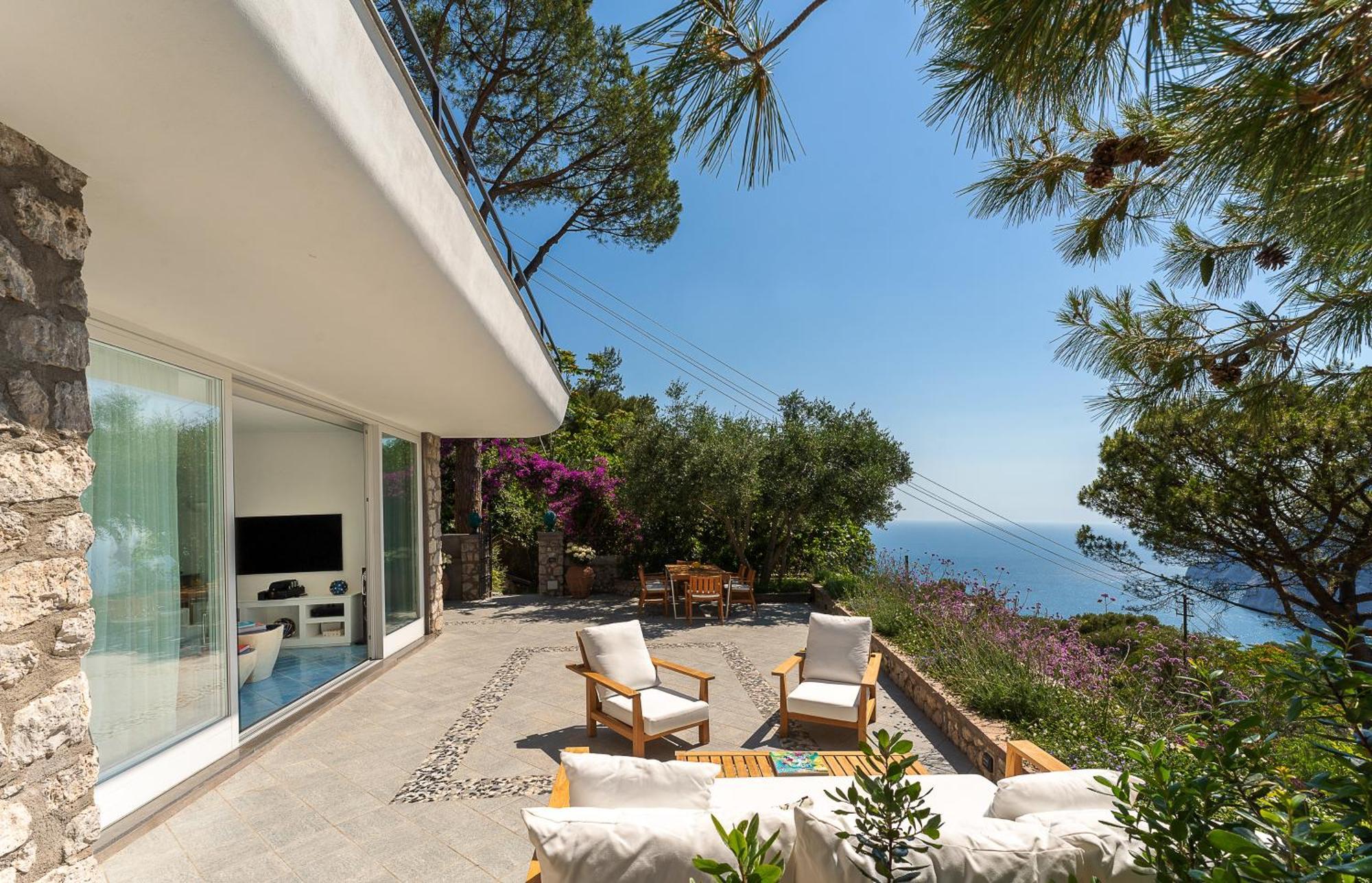 Villa Arabella Capri Exteriör bild